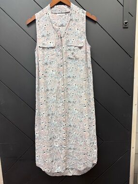 Equipment Femme Silk Sleeveless Dress Size Small Minimalist Luxury Lightweight